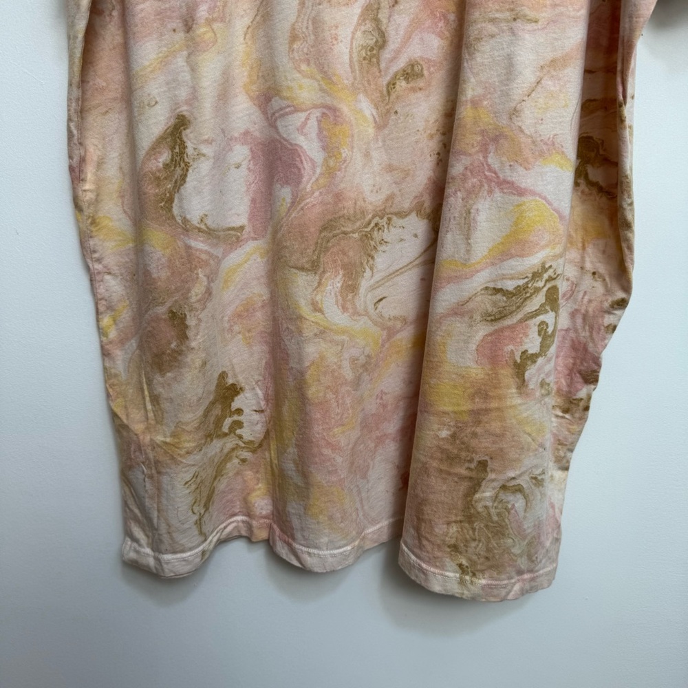 Electric & Rose Anthropologie Billy Gravity Tie Dye T-Shirt Dress Large - Picture 6 of 13